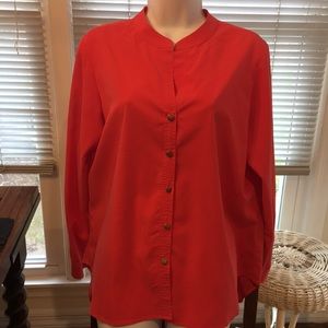 Soft shirt with open neck